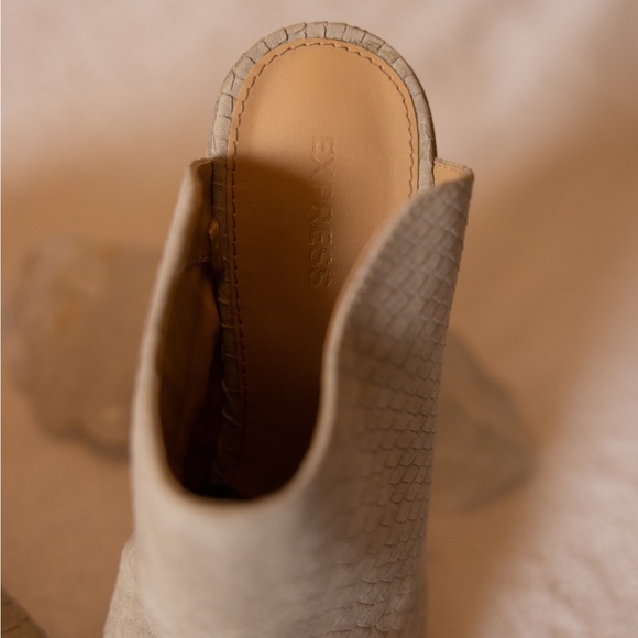 Express Open Toe Booties - Picture 4 of 4